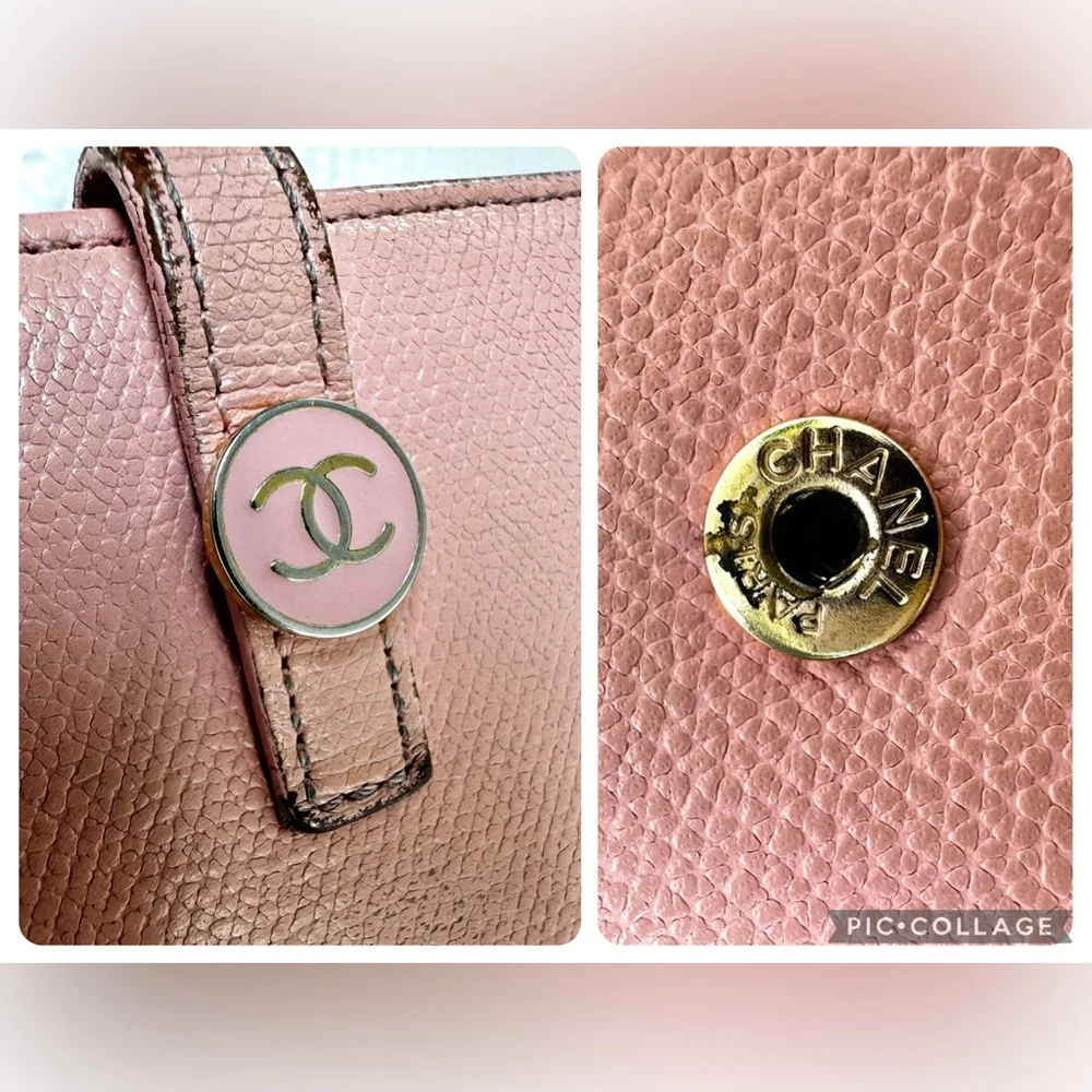 💖Vintage CHANEL Button Wallet